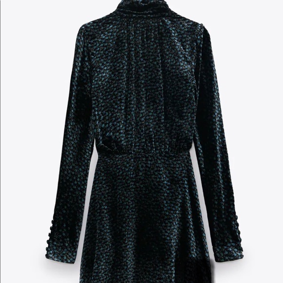 Free shipping Zara printed dress - Picture 2 of 8